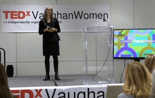Sarah Kaplan presents at TEDx talk
