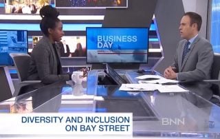 Hadiya Roderique appears on BNN to discuss her "Black on Bay Street" essay