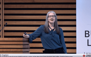 Sarah Kaplan at Canadian Tech talk