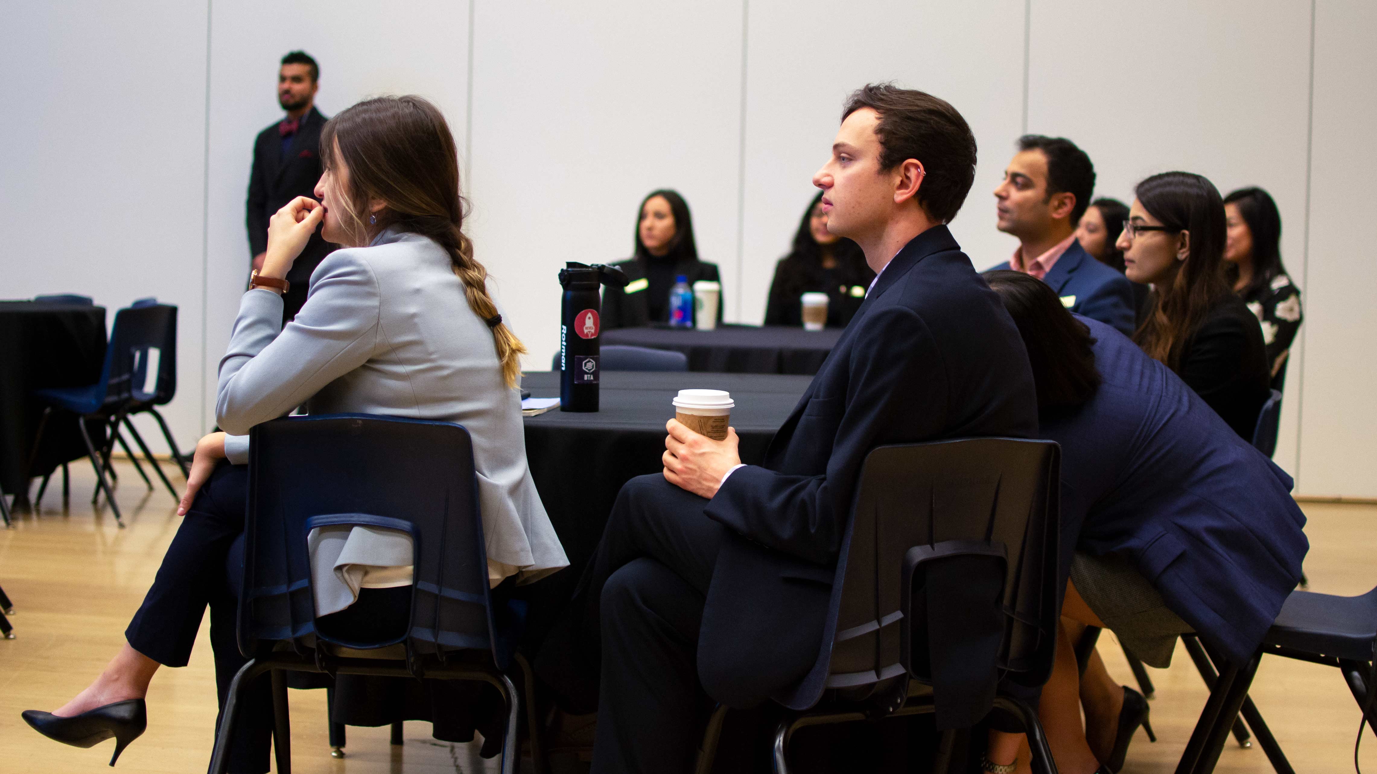 Attendees at the Letters' Diversity and Inclusion Case Competition | Fall 2018