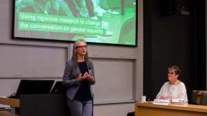 Sarah Kaplan presenting GATE