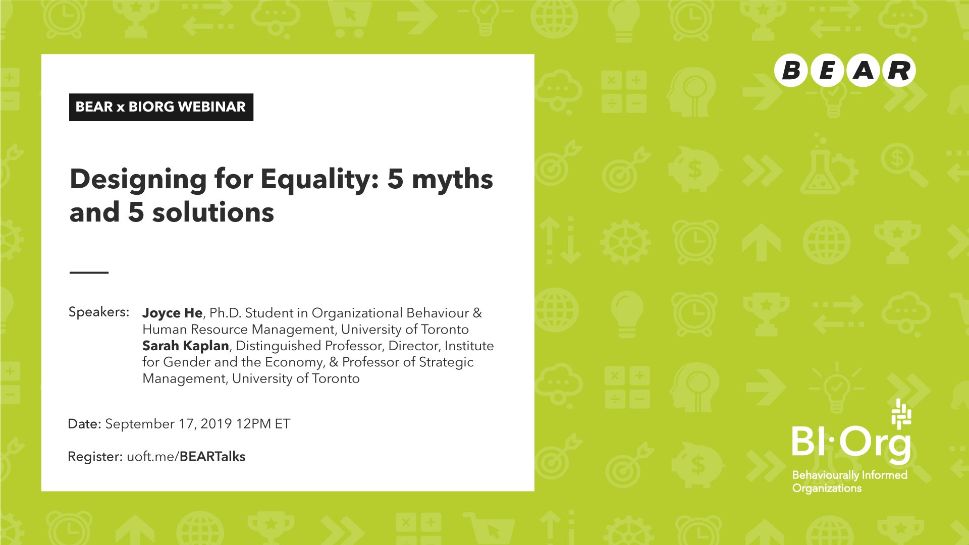 Design for Equality Webinar event banner