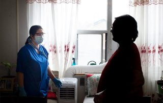 PSWS speaking with care patient