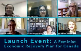 Feminist Recovery Panel Screenshot