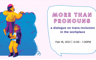More than Pronouns event banner