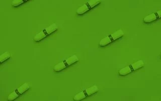 lineup of tampons