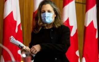 Deputy Prime Minister Chrystia Freeland